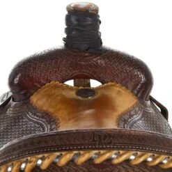 NRS Used 16in Bron Billy's Team Roper 7 NRS Used 16in Bron Billy's Team Roper -Cowboy Essentials Shop 01 1092TR 2