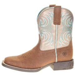 Ariat Youth Metallic Bronze Cowboy Boot -Cowboy Essentials Shop 10038443 2