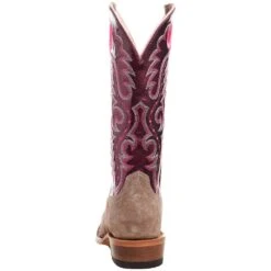 Ariat Women's Futurity Smokey Roughout/ Wine Patent 13 In Top Boot -Cowboy Essentials Shop 10047069 03