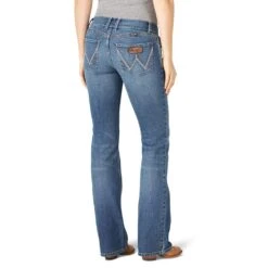 Wrangler Women's Retro Sadie Boot Cut Jeans -Cowboy Essentials Shop 1007MWZRT 3