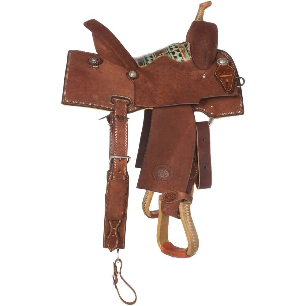 Nrs Competitors NRS Competitor Series Chocolate Youth Roughout Barrel Racing Saddle 5 Nrs Competitors NRS Competitor Series Chocolate Youth Roughout Barrel Racing Saddle - Image 3