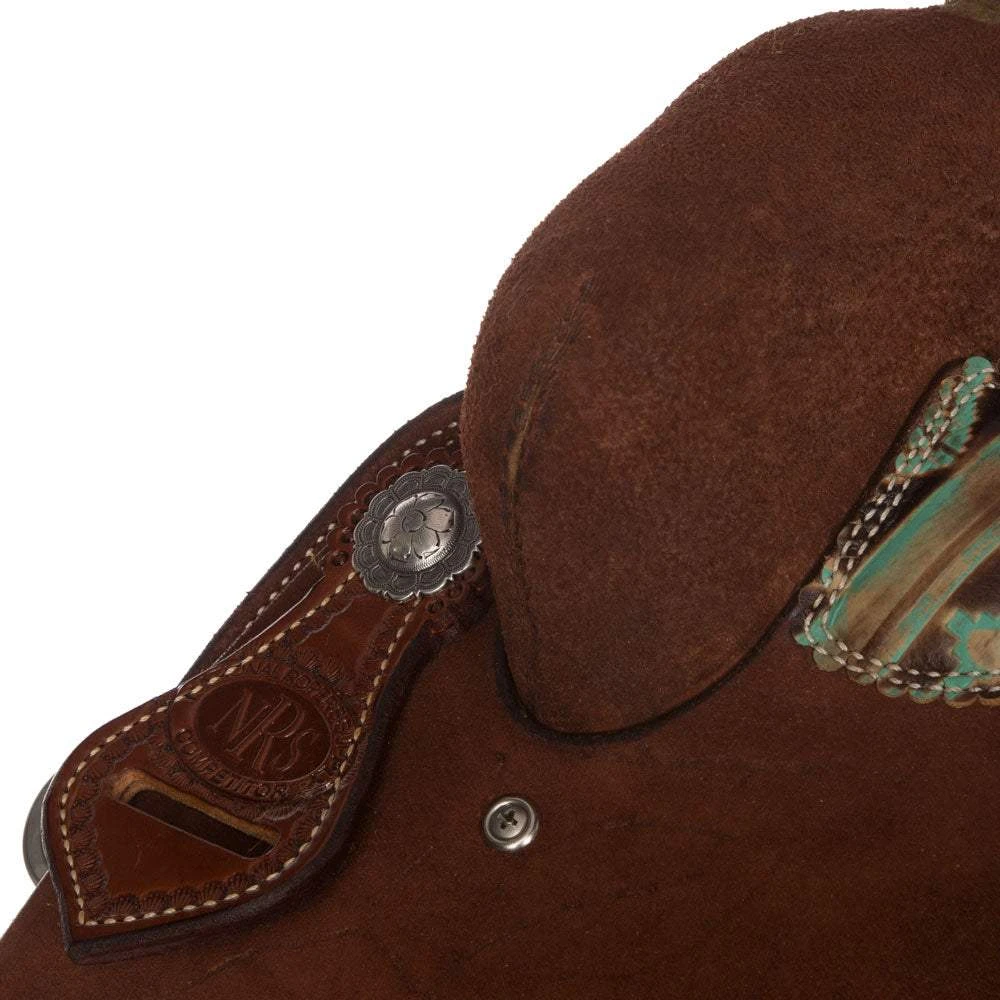 Nrs Competitors NRS Competitor Series Chocolate Youth Roughout Barrel Racing Saddle 7 Nrs Competitors NRS Competitor Series Chocolate Youth Roughout Barrel Racing Saddle - Image 5