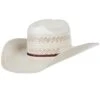 American Hats AHC 6900 Racher Drilex 2 Cord Chocolate Band 4 1/4in. Brim Straw Cowboy Hat -Cowboy Essentials Shop 149028 default l