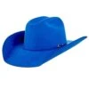 Rodeo King 7X Cobalt Blue 4in. Brim Open Crown Felt Cowboy Hat -Cowboy Essentials Shop 149617 default l