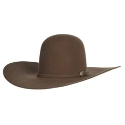 American Hats AHC 20X Pecan 5in. Brim Open Crown Felt Cowboy Hat