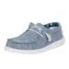 Heydude Men`s Hey Dude Wally Sox Ice Grey Casual Shoe -Cowboy Essentials Shop 153905 default l