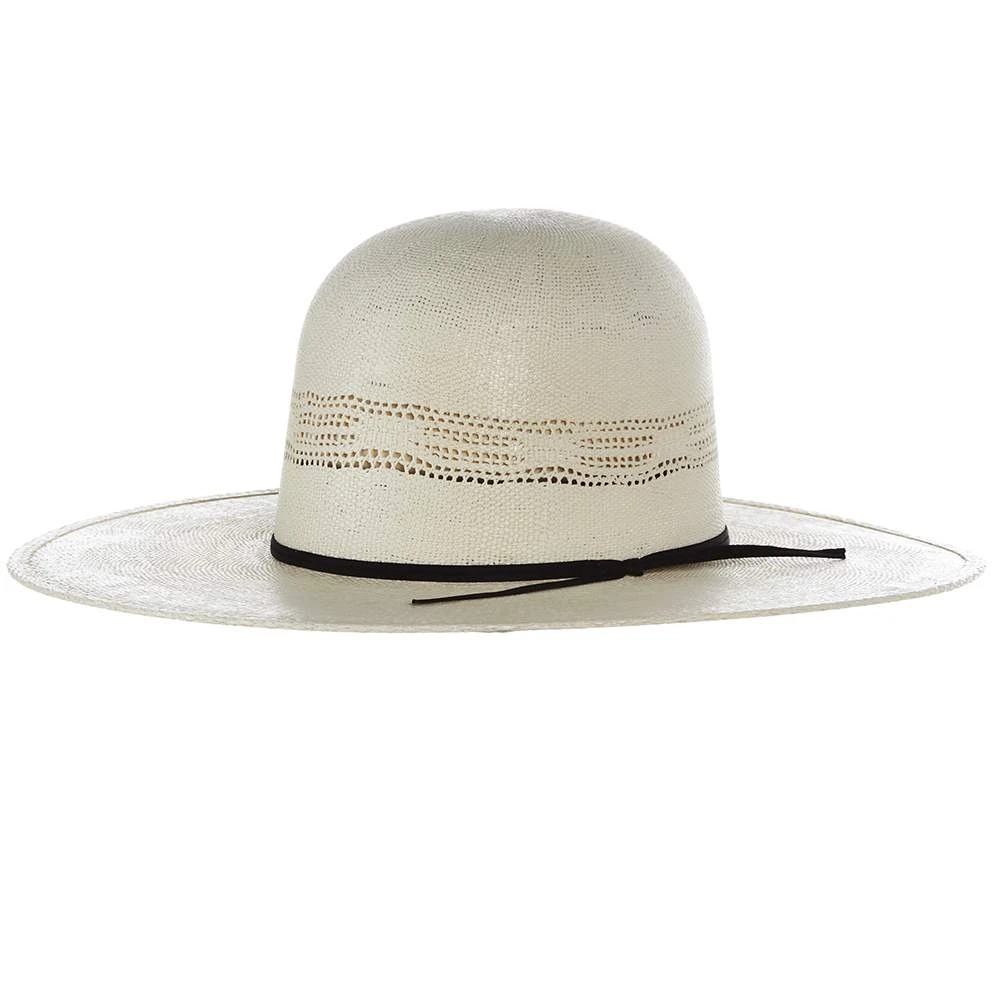 Rodeo King Bangora HD Ivory Burlap Open Crown 4 1/2in. Brim Straw Cowboy Hat 3 Rodeo King Bangora HD Ivory Burlap Open Crown 4 1/2in. Brim Straw Cowboy Hat