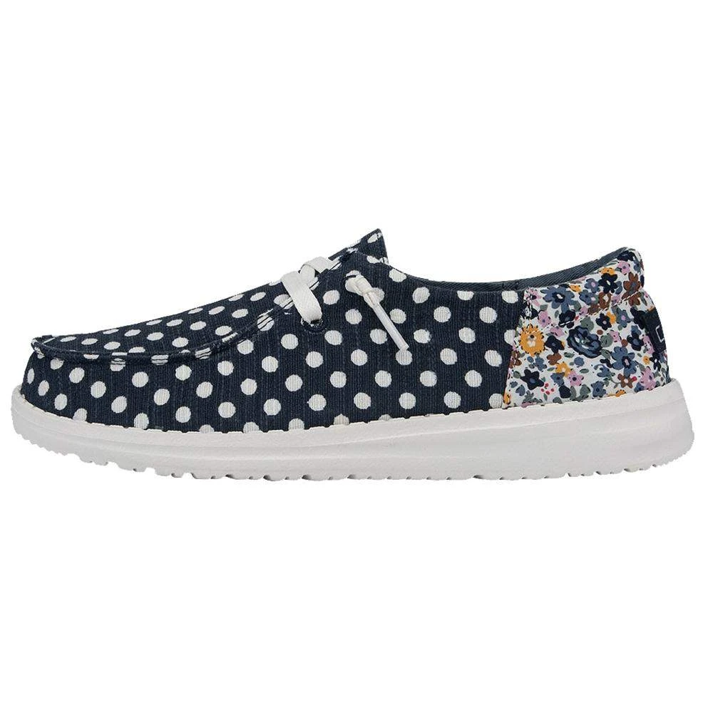 Heydude Women`s Hey Dude Wendy Funk Navy Flora Dot Casual 3 Heydude Women`s Hey Dude Wendy Funk Navy Flora Dot Casual