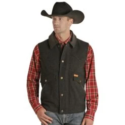 Panhandle Men's Panhandle Wool Vest