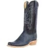 R Watson Boots Men`s Blue Cape Buffalo 13in Midnight Blue Sinatra Cowhide Top Boot -Cowboy Essentials Shop 161798 default l