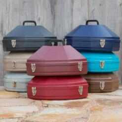 Hat Cans By Formco Black Stackable Western Hat Can -Cowboy Essentials Shop 2310 lifestyle