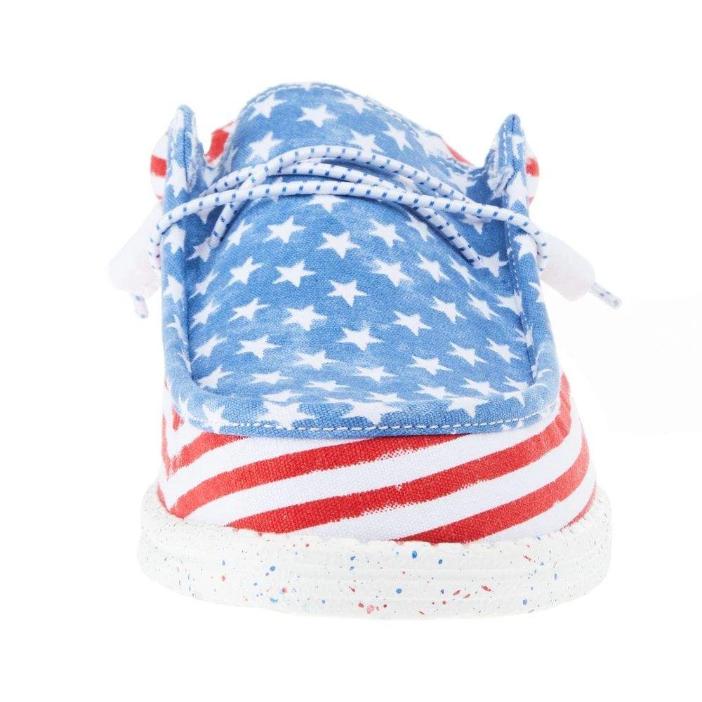 Heydude Men's Hey Dude Wally Patriotic Stars And Stripes Casual 4 Heydude Men's Hey Dude Wally Patriotic Stars And Stripes Casual - Image 2