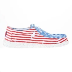 Heydude Men's Hey Dude Wally Patriotic Stars And Stripes Casual 11 Heydude Men's Hey Dude Wally Patriotic Stars And Stripes Casual -Cowboy Essentials Shop 40001 9C8 05