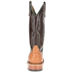 Anderson Bean NRS Ride Ready Women's Cognac Mad Dog Full Quill Ostrich Boots -Cowboy Essentials Shop 4076M 3