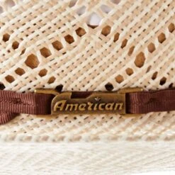 American Hats AHC 5050 Rancher Drilex 4 1/4in. Brim 2 Cord Chocolate Band Straw Cowboy Hat -Cowboy Essentials Shop 5050RC2CCHOC42 3