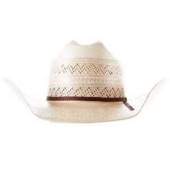 American Hats AHC 6900 Racher Drilex 2 Cord Chocolate Band 4 1/4in. Brim Straw Cowboy Hat -Cowboy Essentials Shop 6900RC2CCHOC42 4