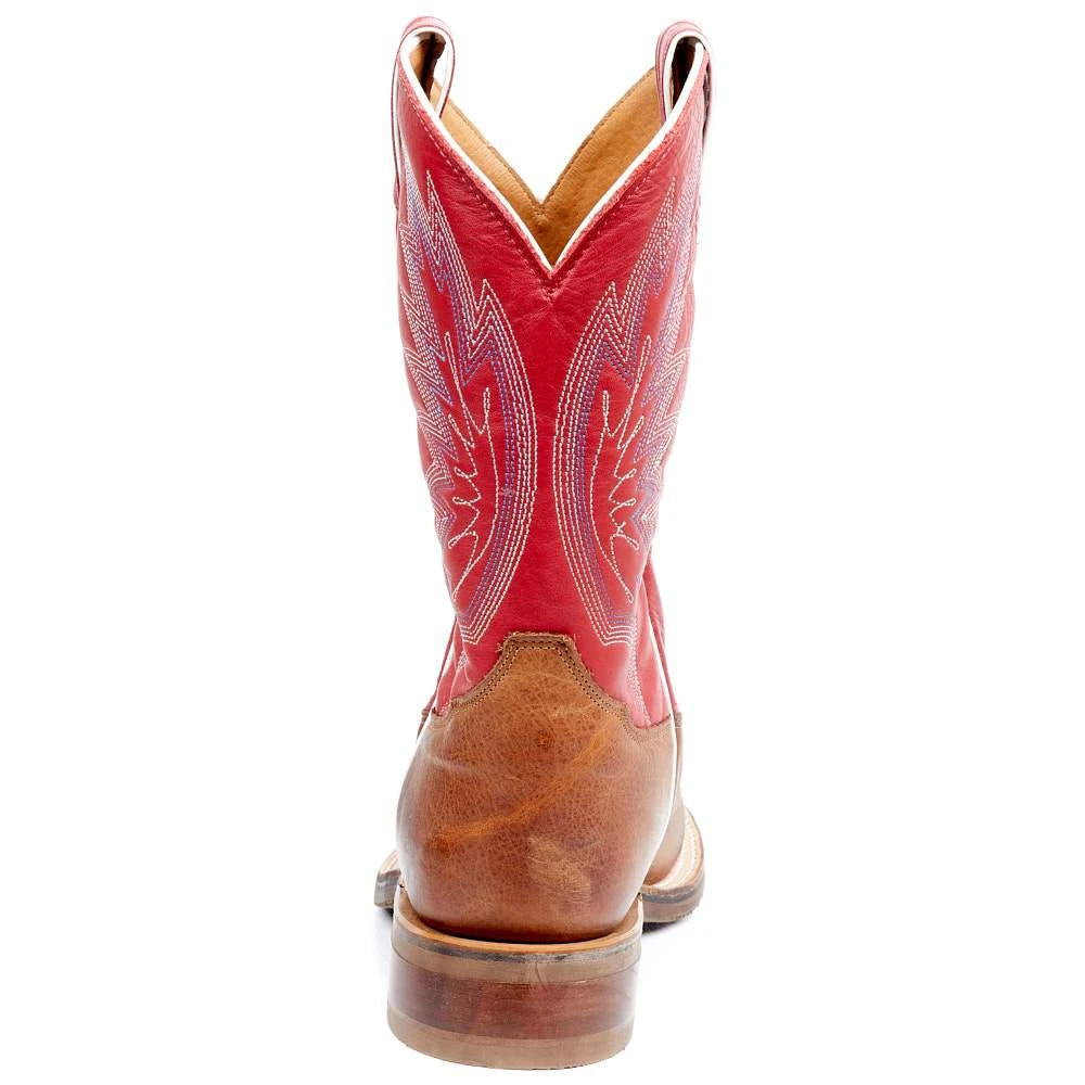 Tony Lama Men`s Brayden Cedar Brown 11in. TImeless Red Top Round Toe 7 Tony Lama Men`s Brayden Cedar Brown 11in. TImeless Red Top Round Toe - Image 5