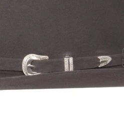 American Hats 7X Steel 4 /4in. Brim Open Crown Felt Cowboy Hat 7 American Hats 7X Steel 4 /4in. Brim Open Crown Felt Cowboy Hat -Cowboy Essentials Shop 7XSTES42 4