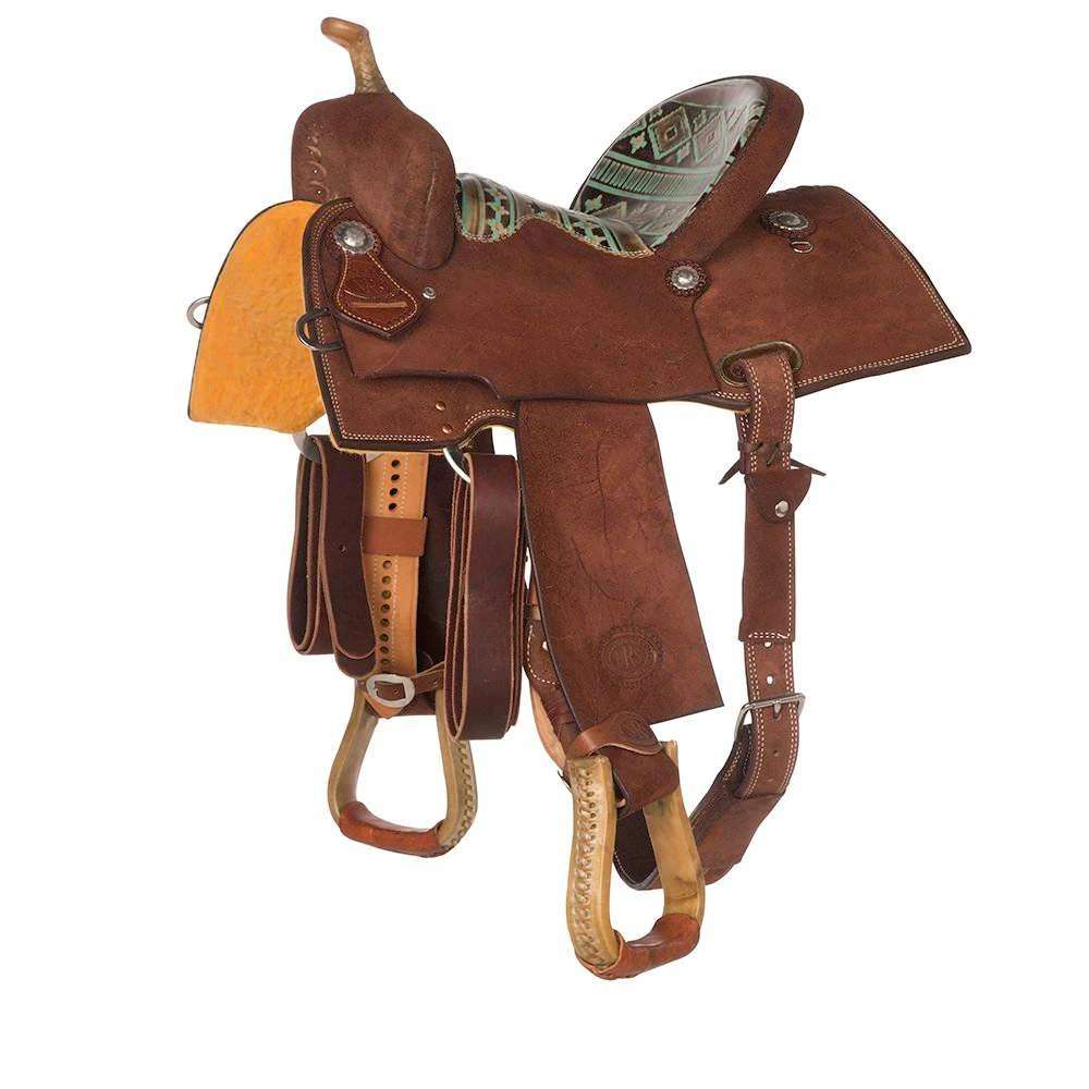 Nrs Competitors NRS Competitor Series Chocolate Youth Roughout Barrel Racing Saddle 3 Nrs Competitors NRS Competitor Series Chocolate Youth Roughout Barrel Racing Saddle