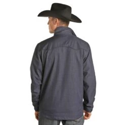 Panhandle Men's Powder River Navy Conceal Carry Rodeo Jacket -Cowboy Essentials Shop 92 1058 03