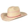 Atwood Hats Pink Pinto Palm Leaf Kid's Hat -Cowboy Essentials Shop 95355 default l