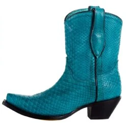 Corral Women`s Turquoise Python 8in. Top Boot 9 Corral Women`s Turquoise Python 8in. Top Boot -Cowboy Essentials Shop A4196 03