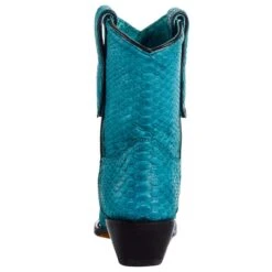 Corral Women`s Turquoise Python 8in. Top Boot 10 Corral Women`s Turquoise Python 8in. Top Boot -Cowboy Essentials Shop A4196 04