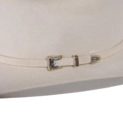 Ariat Bone 10X 4 1/4in. Brim Cattlemans Crease Felt Cowboy Hat -Cowboy Essentials Shop A7640045 3