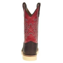 Old West Children's Brown Rugby Grenadine Red Boot -Cowboy Essentials Shop BCS1951 32