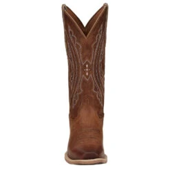 Justin Boots Women`s Rein Waxy Tan 12` Sand Brown Top -Cowboy Essentials Shop JST 008 L2962 2