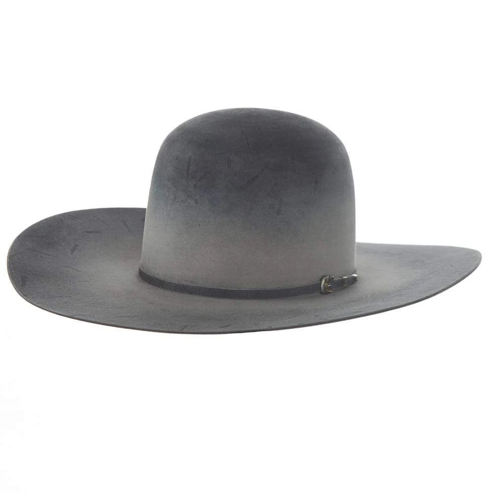 Jw Brooks Custom Hats 50X Blue Roan 4 1/2in. Brim Felt Cowboy Hat 4 Jw Brooks Custom Hats 50X Blue Roan 4 1/2in. Brim Felt Cowboy Hat - Image 2