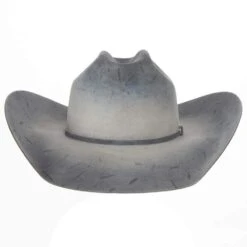 Jw Brooks Custom Hats 50X Blue Roan 4 1/2in. Brim Felt Cowboy Hat 10 Jw Brooks Custom Hats 50X Blue Roan 4 1/2in. Brim Felt Cowboy Hat -Cowboy Essentials Shop JWB 50XBLUEROAN45 4