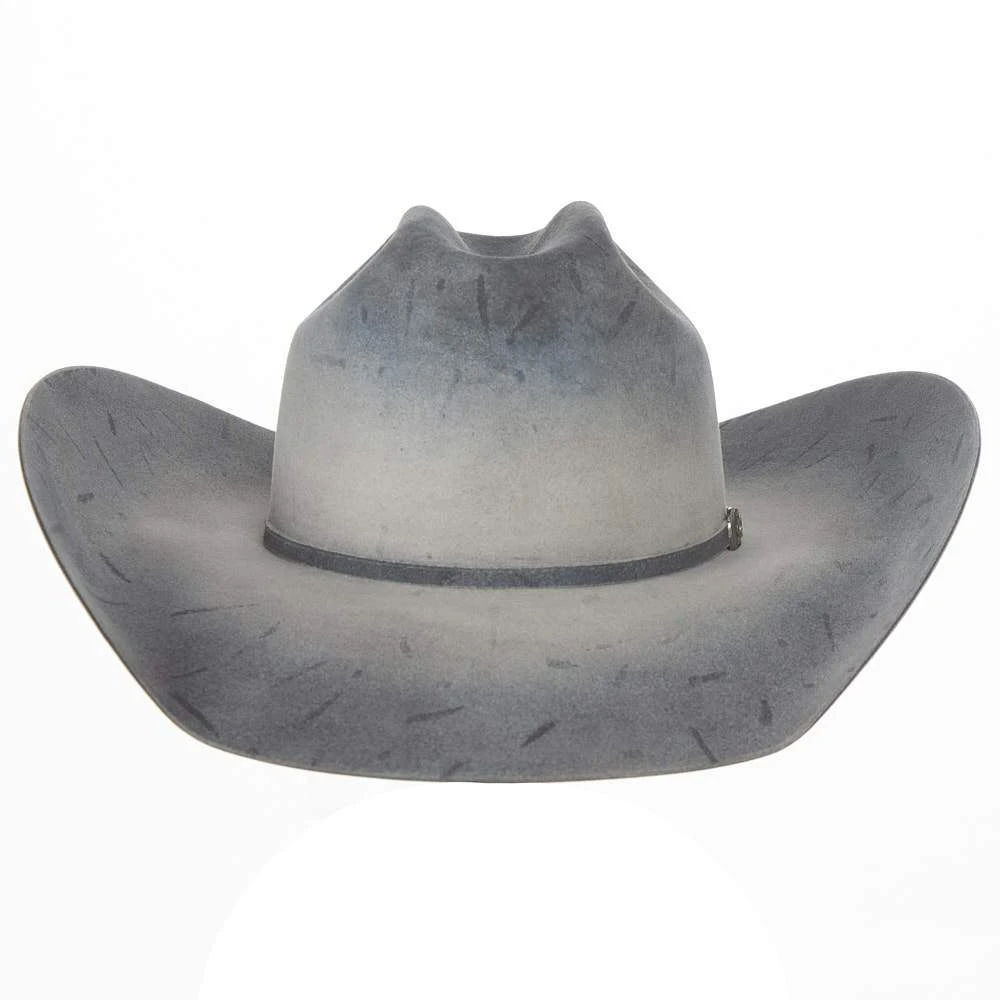 Jw Brooks Custom Hats 50X Blue Roan 4 1/2in. Brim Felt Cowboy Hat 6 Jw Brooks Custom Hats 50X Blue Roan 4 1/2in. Brim Felt Cowboy Hat - Image 4