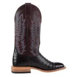 Macie Bean Boots Women`s Top Hand Black Caiman Cowgirl Boot -Cowboy Essentials Shop M2002 5