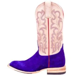 Macie Bean Women's Top Hand Bean Purple Suede Cowgirl Boot -Cowboy Essentials Shop M2026 3