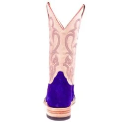 Macie Bean Women's Top Hand Bean Purple Suede Cowgirl Boot -Cowboy Essentials Shop M2026 4