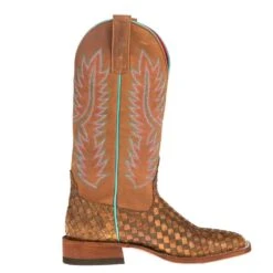 Macie Bean Women's Unbeweveable Crazy Train-13in Honey Crazy Boots -Cowboy Essentials Shop M9092 4