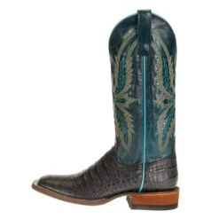 Macie Bean Boots Women's Bite In Shining Armour Turquoise Top Boot -Cowboy Essentials Shop M9141 2