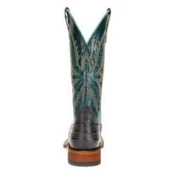 Macie Bean Boots Women's Bite In Shining Armour Turquoise Top Boot -Cowboy Essentials Shop M9141 3