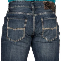 Rock N Roll Cowboy Mens N Double Barrel Relaxed Fit Straight Leg Jeans -Cowboy Essentials Shop MOS8553 3