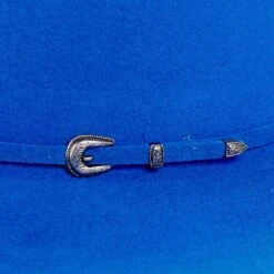 Rodeo King 7X Cobalt Blue 4in. Brim Open Crown Felt Cowboy Hat 9 Rodeo King 7X Cobalt Blue 4in. Brim Open Crown Felt Cowboy Hat -Cowboy Essentials Shop RK322 2