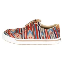 Twisted X Men's Hooey Exclusive Red Fiesta Aztec Loper Casual Shoe -Cowboy Essentials Shop SMUMHYC04 2