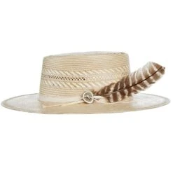 Stetson Hats Batterson Two Tone Fashion Straw Hat -Cowboy Essentials Shop XSBTSN 253496MO 03