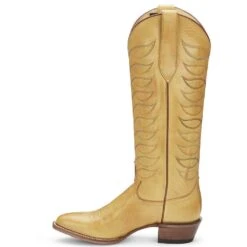 Justin Boots Women's Whitley Antique Yellow Vintage Justin Cowgirl Boots -Cowboy Essentials Shop vn4462 2